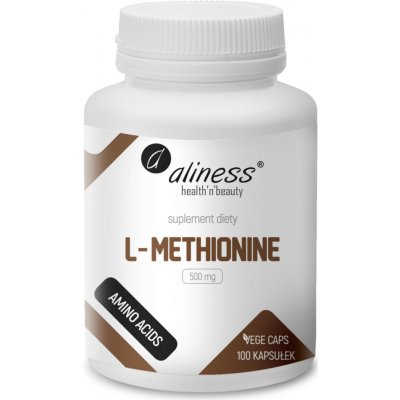 Aliness L-Metionin 500 mg 100 veg kapslí – Hledejceny.cz
