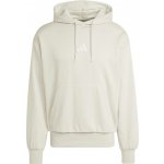 adidas M FEEL COZY HOODED Béžová,Bílá – Zboží Mobilmania