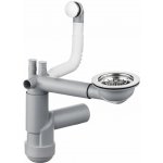 DEANTE Sifon stainless nerez Náhradní sifonová sada, 1 bowl ZXY_9917 – Hledejceny.cz