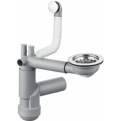 DEANTE Sifon stainless nerez Náhradní sifonová sada, 1 bowl ZXY_9917 – Hledejceny.cz