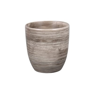 Obal na květník KODET GREY keramický šedý pr.13x14cm šedá speciální – Zboží Dáma