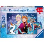 Ravensburger Ledové království Sestry navždy 2v1 2 x 24 dílků – Zboží Mobilmania
