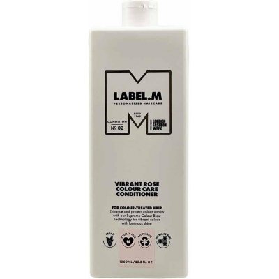 Label.m Vibrant Rose Colour Care Conditioner Kondicionér pro péči a barvu 1000 ml – Zbozi.Blesk.cz