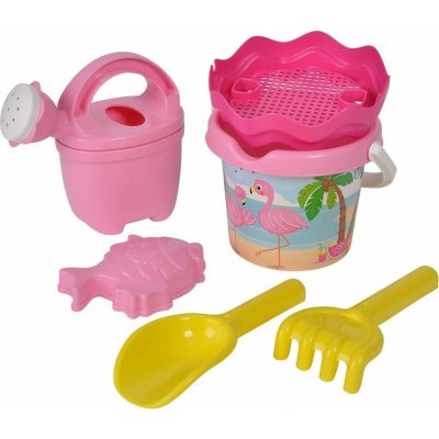 ANDRONI Sada na písek malá kyblík plameňák 6ks – Zboží Mobilmania