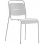 ZOWN Stohovatelná zahradní ocelová židle ALMA chair - bílá SP-SK014F001A-WH – Sleviste.cz