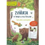 Svět zvířat v samolepkách zvířata v lese a na louce – Zboží Mobilmania