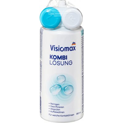 Visiomax kombinovaný roztok na kontaktní čočky + pouzdro 360 ml – Zboží Dáma