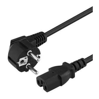 PREMIUMCORD Kabel síťový 230V k počítači 2m IEC 320 C15 konektor s drážkou (kpsps2 – Zboží Živě