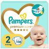 Plenky Pampers Premium Care 2 136 ks
