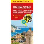 Costa Brava Marco Polo Map - Includes Pyrenees, Basque Country, Navarre, Aragon, Andorra and Catalonia (Marco Polo)(Sheet map, folded) – Hledejceny.cz