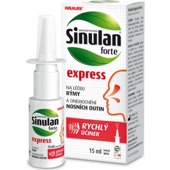 Walmark Sinulan Forte Express nosní sprej 15 ml