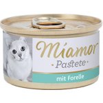 Miamor Katzenzarte Fleischpastete paštika pstruh 12 x 85 g – Hledejceny.cz