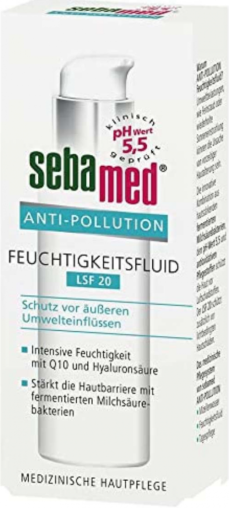 SebaMed Anti-Pollution SPF20 hydratační gel 30 ml