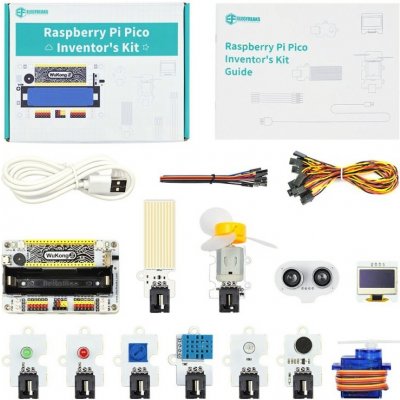 ElecFreaks Wukong2040 Inventor's Kit pro Raspberry Pi Pico – Zboží Mobilmania