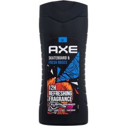 Axe Skateboard & Fresh Roses sprchový gel 400 ml