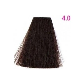 Kallos KJMN barva na vlasy s keratinem a arganovým olejem 4.0 Medium Brown Cream Hair Colour 1:1.5 100 ml