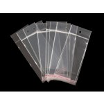Prima-obchod PP sáček s lepicí klopou a závěsem 6x10,5 cm, barva transparent – Zboží Živě