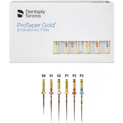 Dentsply Sirona ProTaper Universal l Strojový S2 25 mm 6ks – Hledejceny.cz