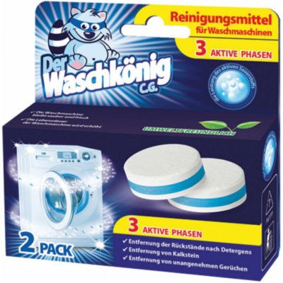 Waschkönig čistič praček v tabletách 2 ks