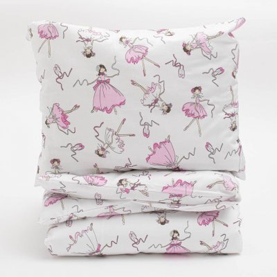 New Baby Bavlněný set Ballerina Bella Bavlna/Polyester/Duté vlákno 90x120 40x60 – Zboží Dáma