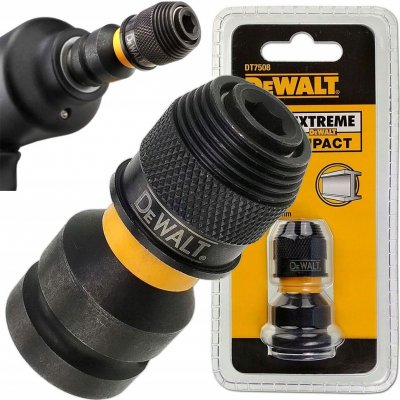 DeWalt adaptér z 1/2 "na 1/4" 6-hran, DT7508 – Zboží Dáma