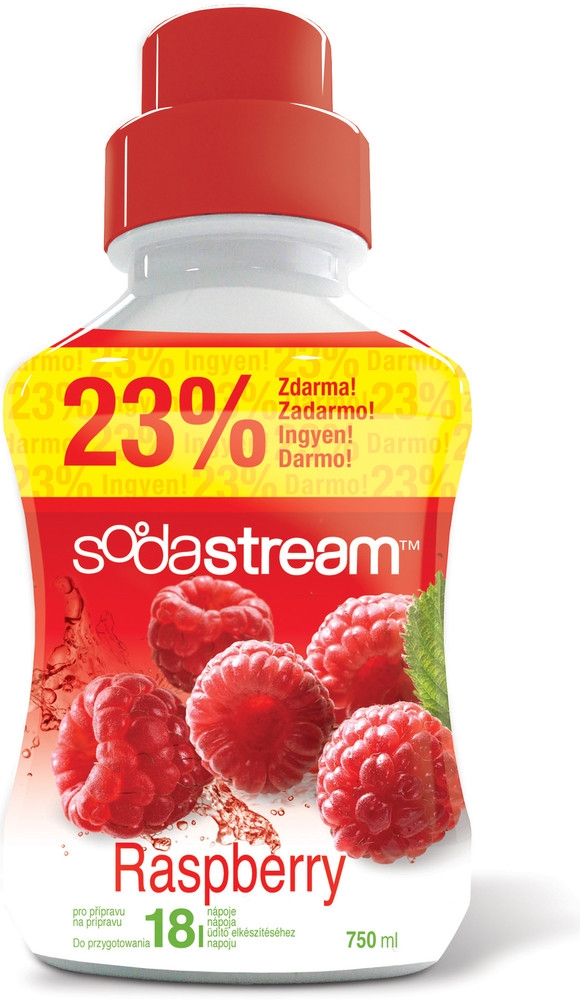 SodaStream malina 0,75 l od 145 Kč - Heureka.cz