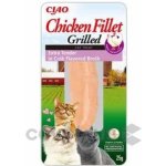 Inaba Ciao Chicken Fillet Grilled Extra in Crab Flavored Broth 25 g – Zboží Mobilmania