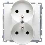 Simon BASIC bílá BMGZ2M – Zboží Mobilmania