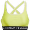 Sportovní podprsenka Under Armour Armour Medium Support Crossback Womens Lime Yellow