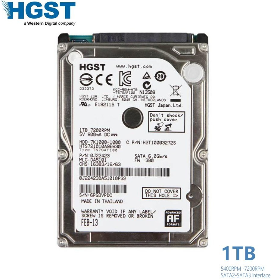 Hitachi Travelstar Z5K500 500GB, HTS545050A7E680