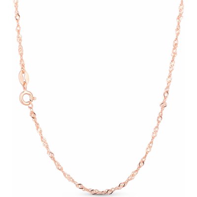 Olivie Rose twisted stříbrný řetízek 4629 – Zboží Dáma