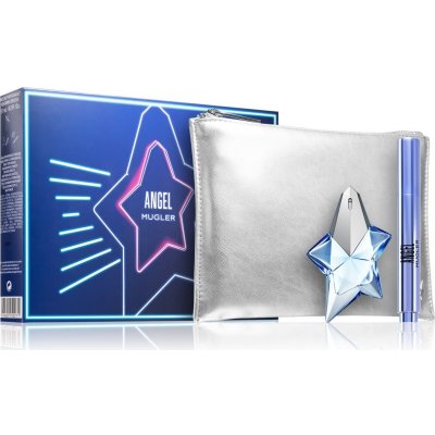 Thierry Mugler Angel EDP 25 ml + EDP pero 7 ml + kosmetická taštička dárková sada