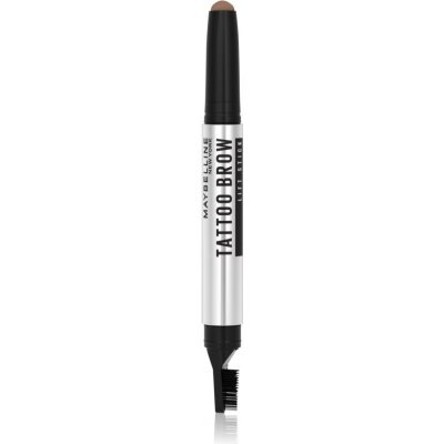 Maybelline Tattoo Brow Lift Stick automatická tužka na obočí se štětečkem 02 Soft Brown 1 g – Zboží Mobilmania