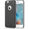 Pouzdro a kryt na mobilní telefon Apple Cadorabo Ochranné pouzdro pro Apple iPhone 6 / 6S Case in Černá Hard Case Kryt na mobilní telefon z umělé kůže