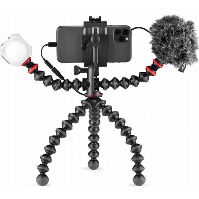 Joby JB01645-BWW stativ Chytrý telefon / digitální fotoaparát 3 noha/nohy Černá, Červená – Hledejceny.cz