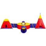 iPlay Sada dětských stanů 7v1 + 4 tunely – Hledejceny.cz