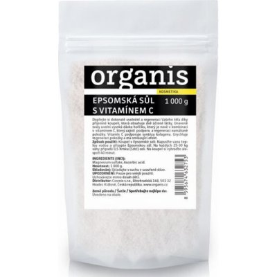 Cosmix Organis Epsomská sůl s vitamínem C 1000 g
