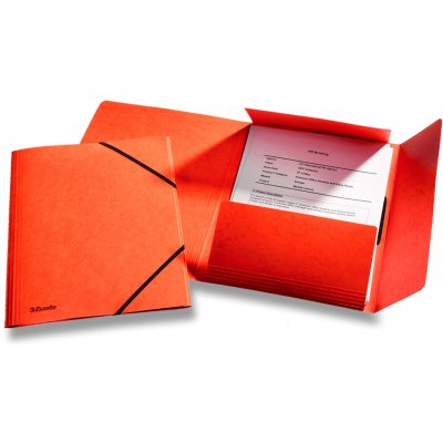 Esselte Rainbow - prešpánové desky - oranžová A4 – Zboží Mobilmania