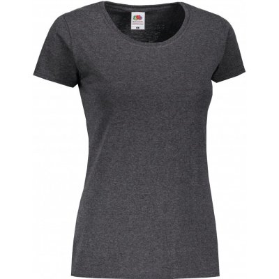 FRUIT OF THE LOOM LADY-FIT VALUEWEIGHT T DARK HEATHER GREY