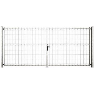 3D Dvoukřídlá brána 3500/1730mm ZN – Sleviste.cz