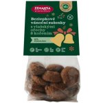 ZEMANKA Sušenky vánoční s vlašskými ořechy a kořením bezlepkové BIO 100 g – Zboží Dáma