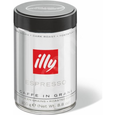 Illy Espresso Intenso Dark 250 g – Zbozi.Blesk.cz