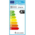 Emos LED žárovka CANDLE 4W/40W E14 NW neutrální bílá 465 lm Filament A++ – Hledejceny.cz