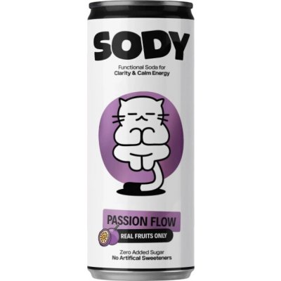 SODY Funkční soda Passion Flow 330 ml – Hledejceny.cz