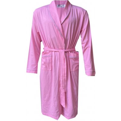 C-Lemon dámský bavlněný župan Clemon- V01 Růžová – Zboží Dáma