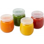Orion 4 sklenice na jogurt a dezert s víčkem YOGO 4ks x 130ml – Hledejceny.cz