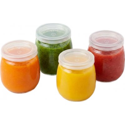 Orion 4 sklenice na jogurt a dezert s víčkem YOGO 4ks x 130ml – Hledejceny.cz