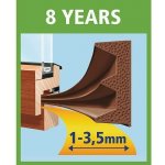 TESA Těsnění "E", 9 x 4 mm x 100 m – Hledejceny.cz