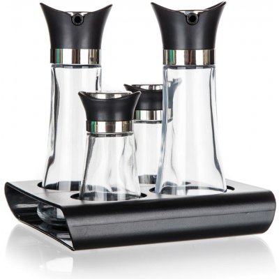 BANQUET slánka a pepřenka+nádobka na olej a ocet skl. PH se stoj. EXCELLE – Zboží Mobilmania