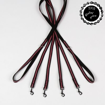 Smarti fashion Vodítko pro psy proužky nylon – Sleviste.cz
